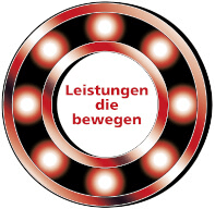 Kugellager rot
